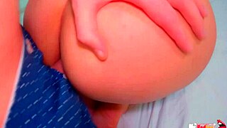 damn this old stepmom's tight waist huge ass begs for fisting and anal creampie...