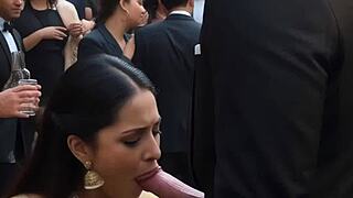 Bride's Cute Asian Sisters Deepthroat Monster Indian Cocks At Wedding In Sloppy 3some Blowjob Cumfest