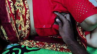 Desi Stepmom in Saree Fucks Horny Step-Son Bedroom