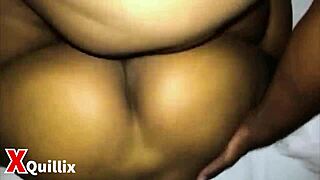 xquillix takes hardcore doggy pounding bent over ass gaping