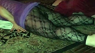 she grinds floor hard till explosive orgasm hits fast