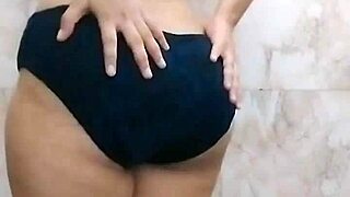 desi girlfriend whispers dirty hindi while fingering in bathroom