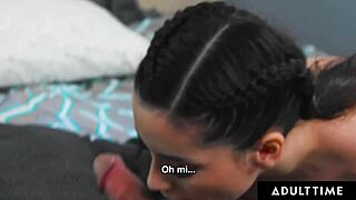 Adult time pervy stepdad spanks spanish teen with subtitles