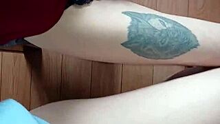 classmate and i masturbate riskily under the table
