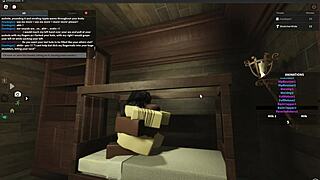 Whore in heat gets roughly fucked in Roblox studio.