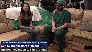 Ever wonder what angel santana's pre-employment physical with aria nicole feels like?