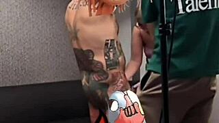 veronica tattoos dick code name animal her first shaved slut ride
