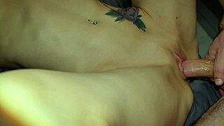 Wet Teen Pussy Creampie Closeup Cumshot Explosion