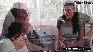 latina penelope woods fucks friend's stepdad for tax help