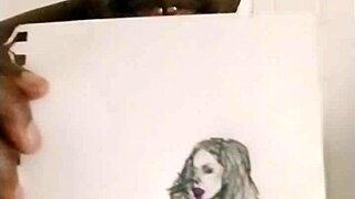 sketching a woman in jeans for romantic worship vibes