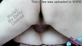 Big dick pounds deep into curvy latina milf for anal creampie