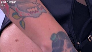 perfect tattoo model from down under makes first porno - andy adams - brad newman