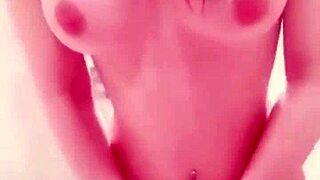 asian girl teases in the shower today