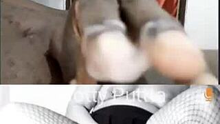 Cum tribute to hotty puttta lot of cum