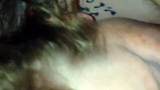 sucking and gagging hard on that cock