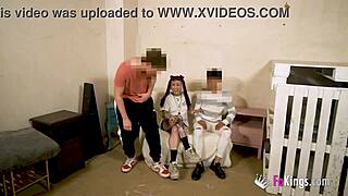 Punk Babe Seduces Two Friends!