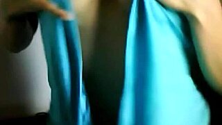 horny mom closes in the bathroom to masturbate before going to the gym
