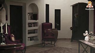 step sister opens her legs wide for step brother in private moment