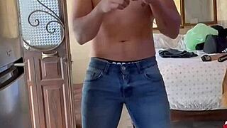 get ready with me while fully naked at home