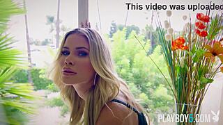 Curvy blonde jessa rhodes shows her perfect pussy