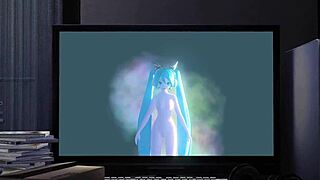 hatsune miku odds&ends project diva nude mod full nude