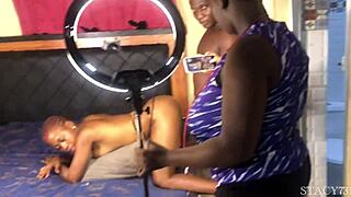Girlfriend filmed boyfriend fucking her stepsister hard
