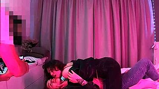 Fitting room lets two girls pick panties during a private photoshoot