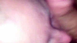 sucking and gagging hard on that cock
