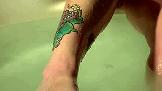 Pt 1 Foot Fetish Shaving Legs Naked