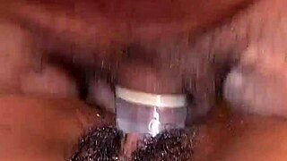 Busty african milf first b fetish lesson