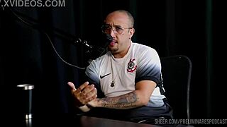 compilado da thiago barão no preliminares podcast com bia hot