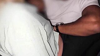 bar date with black guy ends in car fuck
