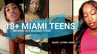 Blasians 3 smokin hot black latina asian hotties from south florida