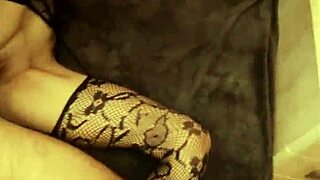 The wife put on sexy lingerie and was immediately fucked