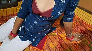 first night of a newly married desi wife