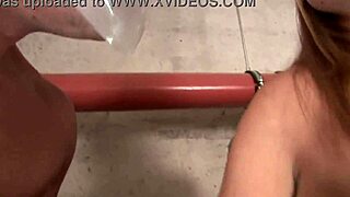 blonde with light eyes fucked by two men