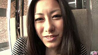 Slutty japanese brunette kaede kuroki satiates two men