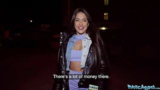 Public agent fucks nuria millan outdoors