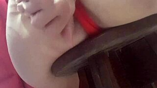 teen shows off her shaved ass outdoors