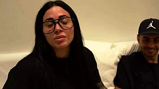I couldnt resist touching myself while watching my friend get fucked