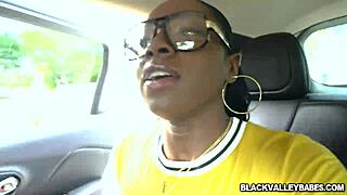 Ebony Babe Anne Amari Slobbers Studs Big White Prick