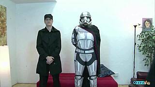 star wars cosplay parody where sith chick gets fucked in armpit