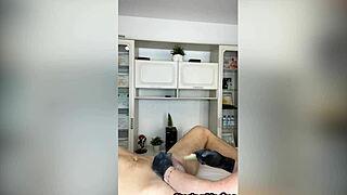 we play console with friend and end up fucking hard