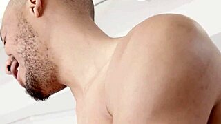 payton avery spits over dwayne foxxxs ass while tongue fucking him