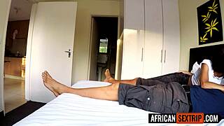 I gave this skinny ebony milf a taste of miami her beta husband kept promising