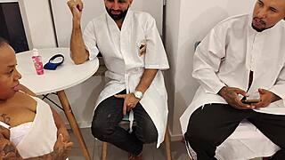 Two brothers and naughty masseur had lots of fun together