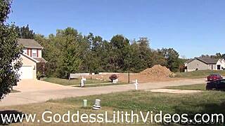Goddess lilith takes you on dirty feet adventure