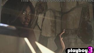 Big Ass Ebony Teen Victoria Antoinette Posed Naked And Stripped