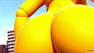 Giantess Toy Chica Looking