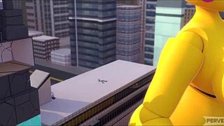 Giantess Toy Chica Looking